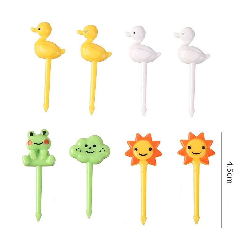 Mini Fruit Fork Set – Kids Lunchbox Picks (Ages ⚠️ 3+)