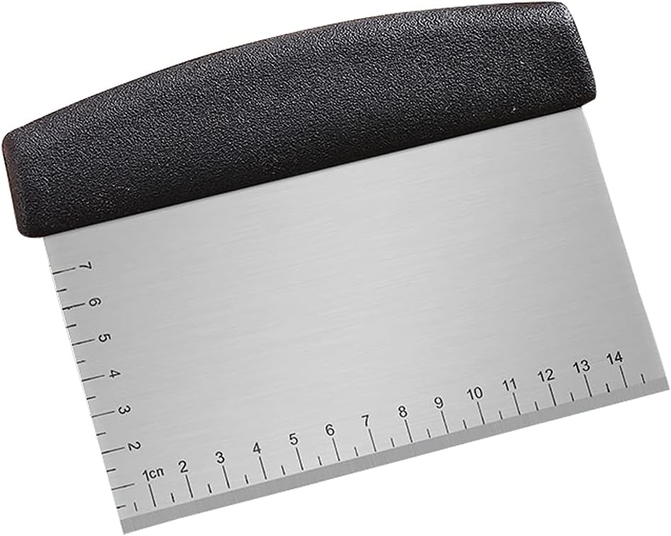 SS 304 Stainless Steel Griddle Scraper & Dough Cutter