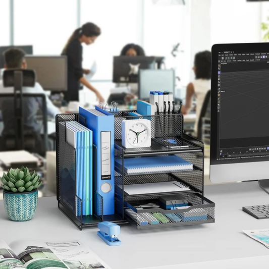 DeskNest Organizer Tower