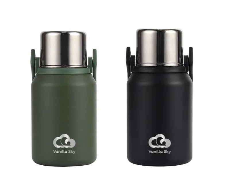 800ml Insulated SS316 Hot Water Bottle with Cup