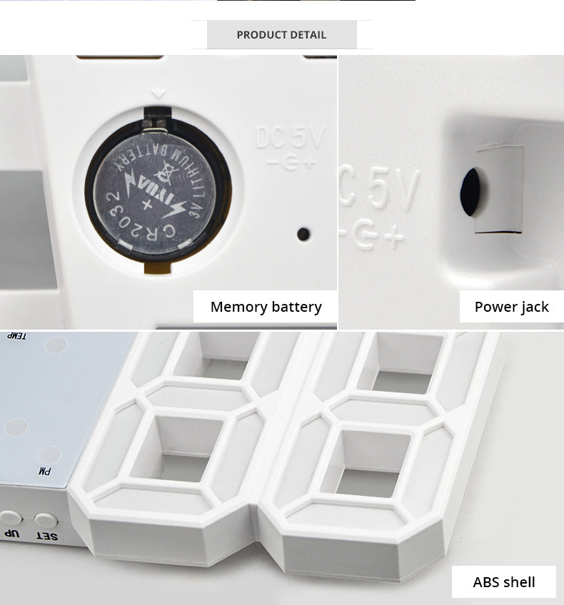 3D LED Clock