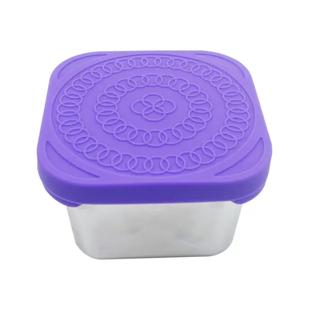 Stainless Steel Snack Containers - Leak Proof- Set (60ml + 180ml)