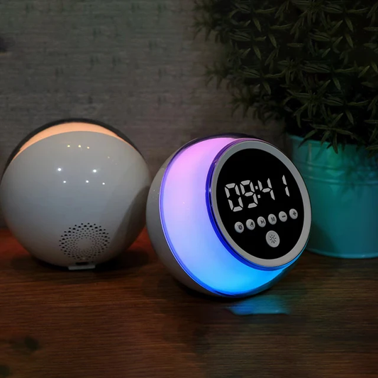 3-in-1 Clock Bluetooth Speaker Night Light