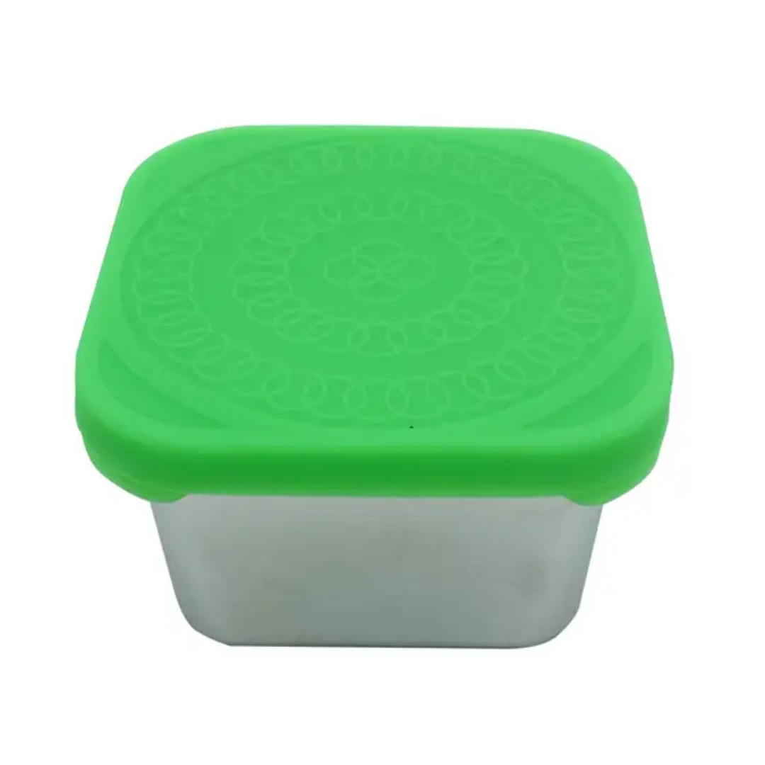 Stainless Steel Snack Containers - Leak Proof- Set (60ml + 180ml)