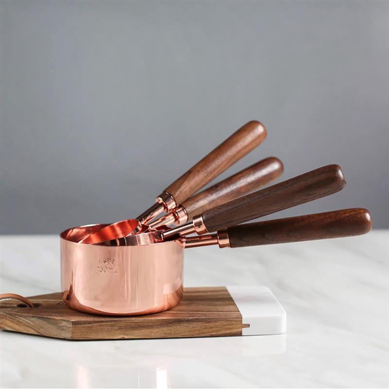 Premium Rose Gold Measuring Set