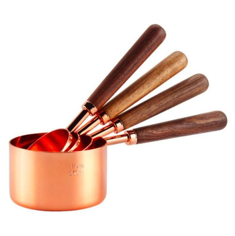 Premium Rose Gold Measuring Set