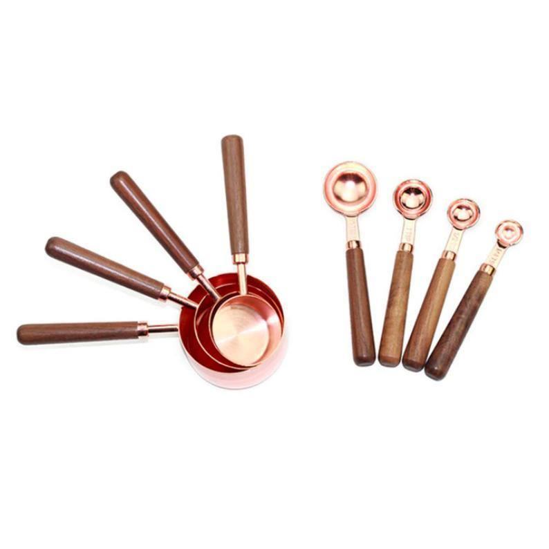 Premium Rose Gold Measuring Set